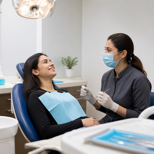Feeling nervous about visiting the dentist is completely normal. At Dr Ujjwal's Dental Care & Imp… post image