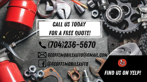 Geoff's Mobile Auto Repair - Mechanic Service Charlotte NC Affordable Auto Repair Engine Diagnostic
