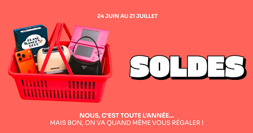 C’est parti pour les soldes ! 🎉 Profitez de réductions incroyables sur vos articles préférés, il y en a pour tous les styles et toutes les envies. Faites-vous plaisir sans vous ruiner, mais dépêchez-vous : les meilleures affaires ne restent jamais longtemps ! Prêt(e) à dénicher la perle rare ? Venez découvrir nos offres en magasin.