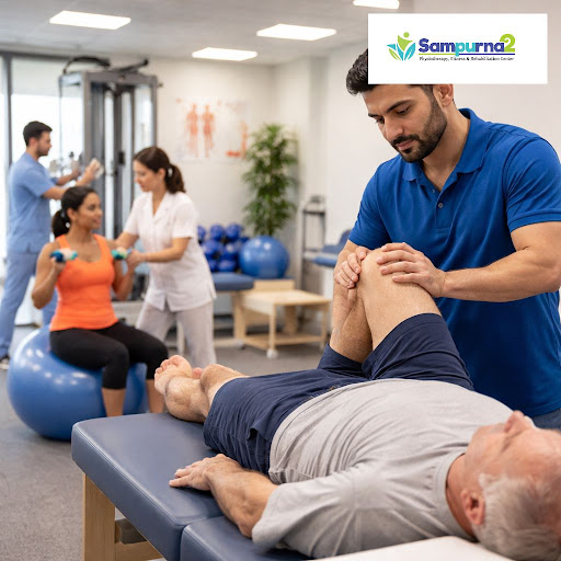 Regain pain-free movement with personalised care at Sampurna 2 physiotherapy in Thatipur, Gwalior…