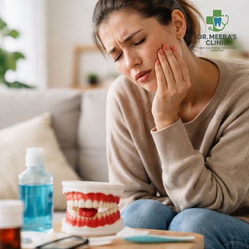Feeling stressed lately? Your mouth might be showing the first warning signs. At Dr. Meera’s Clin… post image