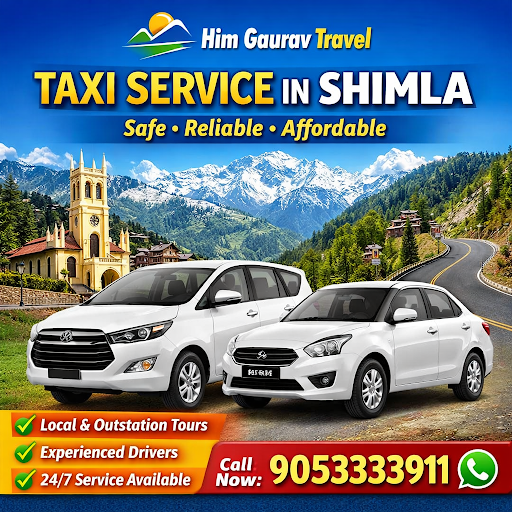 🚖 Taxi Service in Shimla | Him Gaurav Travel  post image