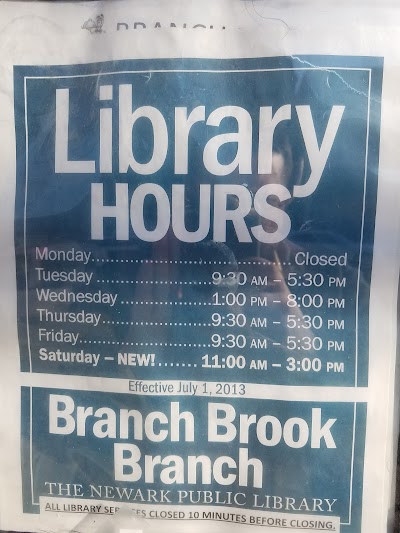 Branch Brook Library
