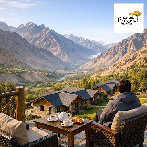 Begin your day with majestic Himalayan peaks right outside your window at Rangyul Resorts in Karg… post image