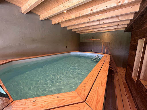 Photo de Gîte de la vie Blanche - piscine