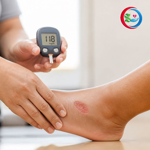 Uncontrolled diabetes slows down the body’s natural healing power, especially in the feet and leg… post image