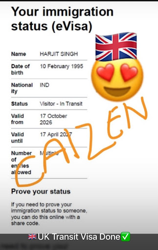🇬🇧 Congratulations Harjit Singh for UK visa🇬🇧👏

🎯Want to apply for a UK vi