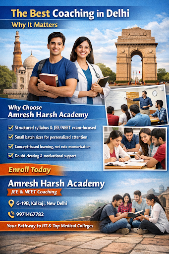 Students in Kalkaji need reliable coaching that understands competitive exam pressure and provide… post image