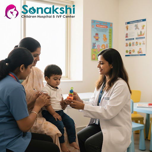 Keeping your child safe starts with the right vaccinations at the right time. At Sonakshi Childre…