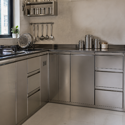 Busy Mumbai kitchens deserve cabinets that stay shining, hygienic, and hassle-free. At V Makwana…