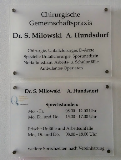 Chirurgische Gemeinschaftspraxis - Dr. Milowski und A. Hundsdorf - Thumbnail