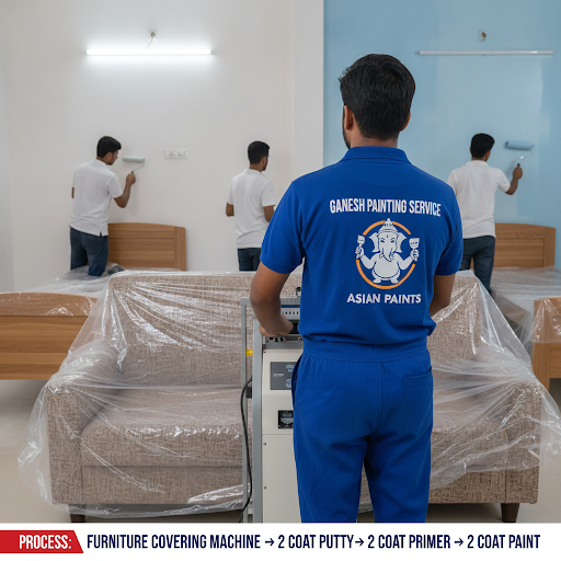 Transform your walls with Ganesh Painting Service, Pune's trusted partner for stunning home decor…