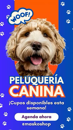 Teléfono de Pet shop y peluquería canina maskoshop