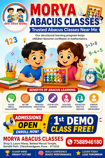 MORYA ABACUS CLASSES post image