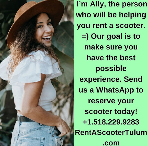 Rent A Scooter Tulum