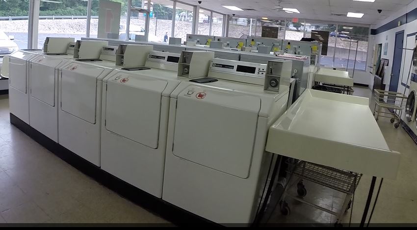 The Laundromat on Fuller facility with washing machines in Grand Rapids
