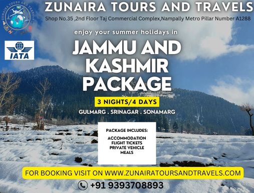 Explore the Beauty of Kashmir with Zunaira Tours and Travels. post image