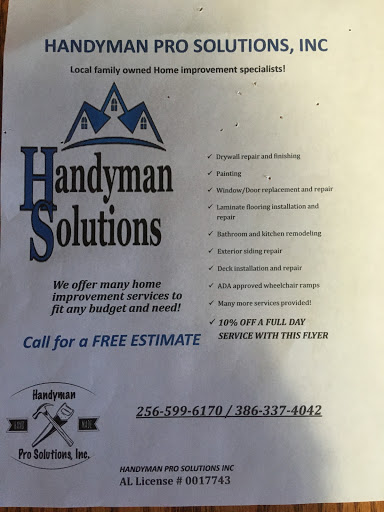 Handyman Pro Solutions Inc. - Thumbnail