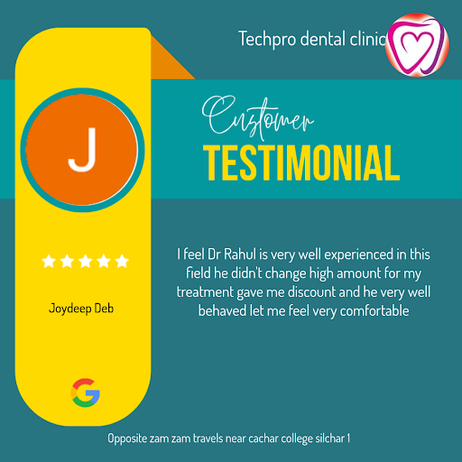 Joydeep Deb, a delighted patient, raves about the exceptional teeth whitening experience at Techp… post image