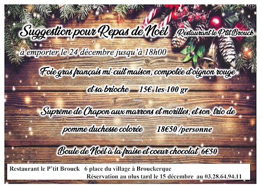 Photo 1 - Restaurant Le P'tit Brouck