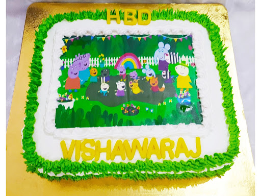 Peppa pig🐷 theme cake post image