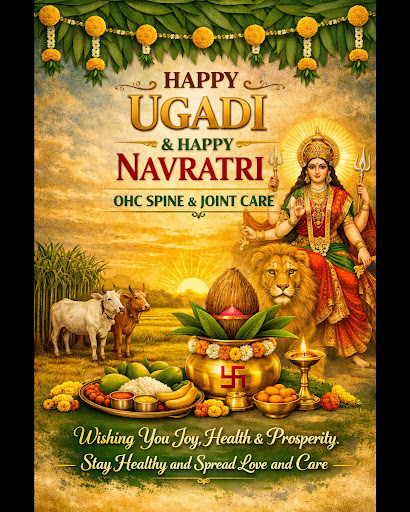 OHC Spine & Joint Care extends its heartfelt wishes as Ugadi and Navratri celebrations commence.… post image