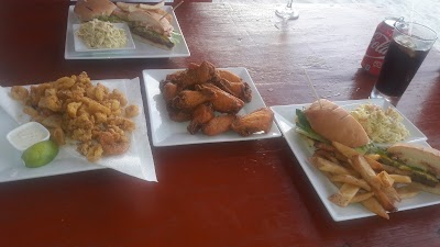 Photos of Pelican's beach bar and restaurant