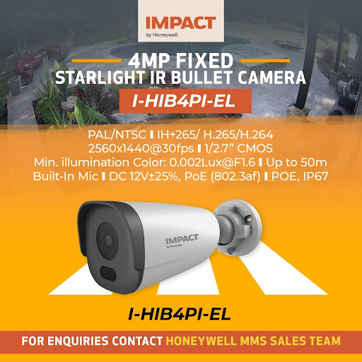 Honeywell Impact Bullet Camera  post image