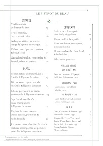 Menu Le Bistrot du Brau Page 4