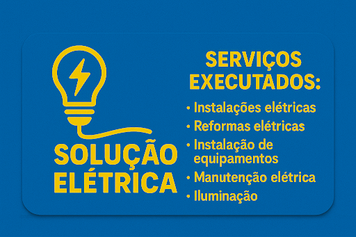 Solução Eletrica - (Eletriscista Residencial, Predial).