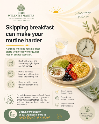 Skipping breakfast can make your morning routine harder. post image