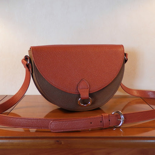 Sac a main en cuir - Création Française - Thumbnail
