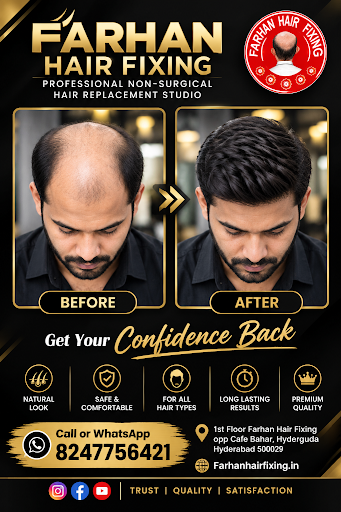 Experience a natural-looking transformation with **Farhan Hair Fixing – Professional Non-Surgical… post image