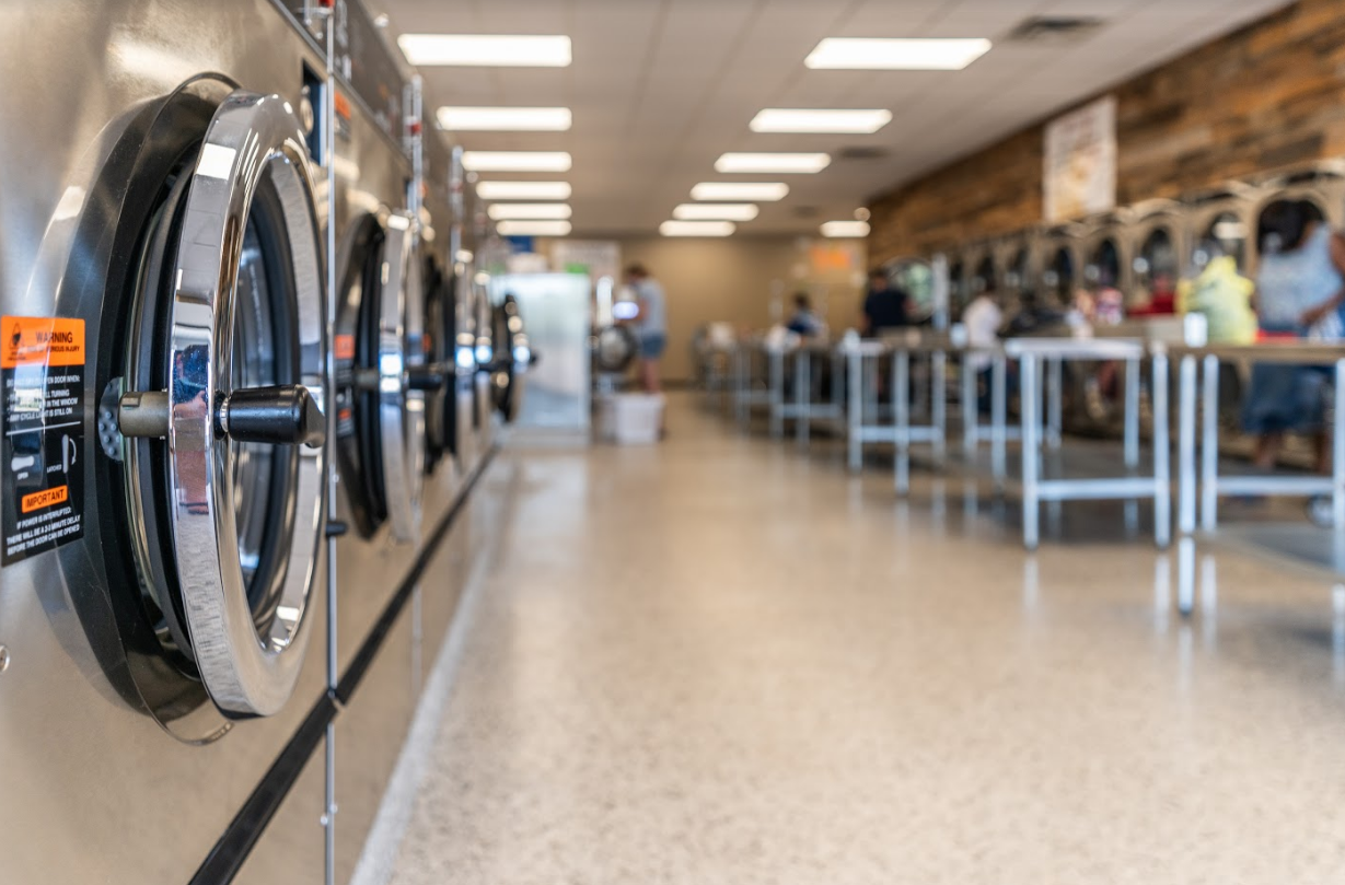 Self-service laundry at So Fresh N So Clean Laundromat, Rochester, NY