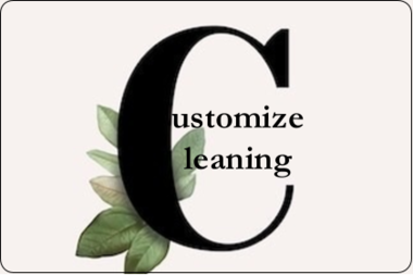 Customize Cleaning - Visual