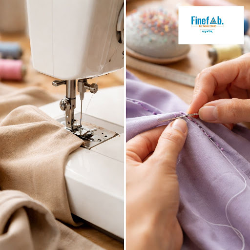 Confused whether to choose machine stitching or hand stitching for your next outfit? At Finefab.…