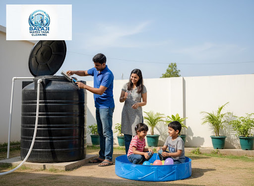 Clean water is the foundation of a healthy home. At Balaji Water Tank Cleaning in Sewa Nagar, Gha…