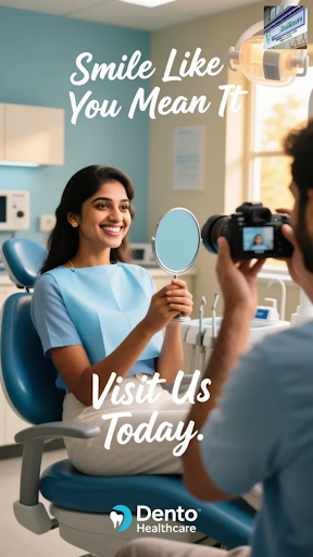 Get the best dental care in Navi Mumbai! Dento Healthcare's Dental Composites are the most loved… post image