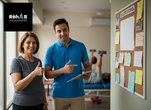 At RehAAB Physiotherapy And Wellness Centre in Vasant Kunj, New Delhi, every recovery is a story… post image