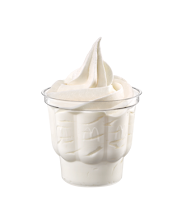 Sundae Base Vanille Coulis Fraise Caramel Chocolat