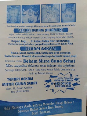 TERAPI BEKAM MITRA GUNA SEHAT, Author: Nurul Huda