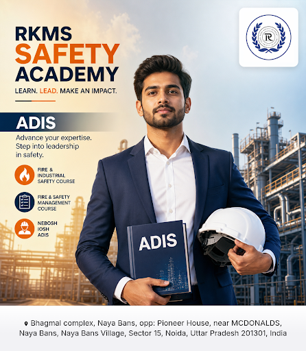 RKMS SAFETY ACADEMY is a reputed college offering comprehensive fire and industrial safety course… post image