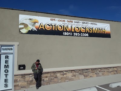 Action Locksmith STOREFRONT with 24 HOUR MOBILE SERVICE