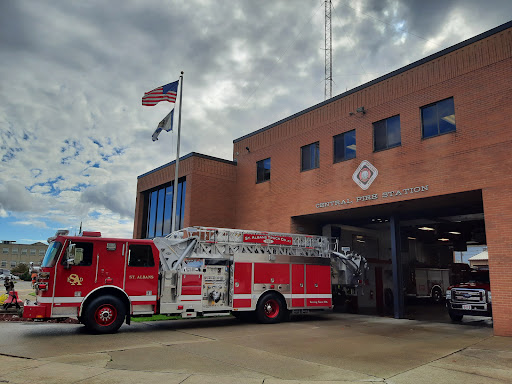 St. Albans Fire Department - Central Station Logo