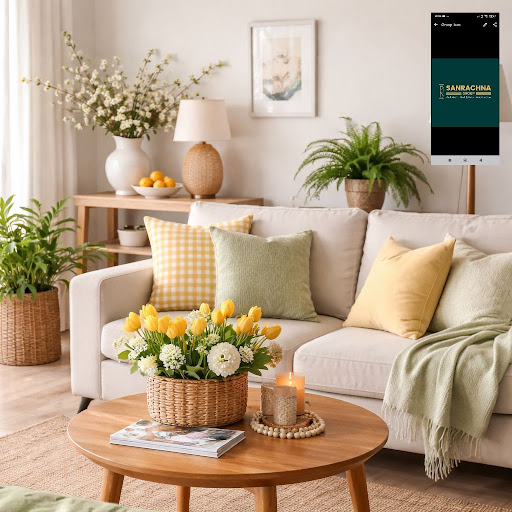 Want your home to feel fresh every season without a full renovation? SANRACHNA CREATIONS Best Int… post image