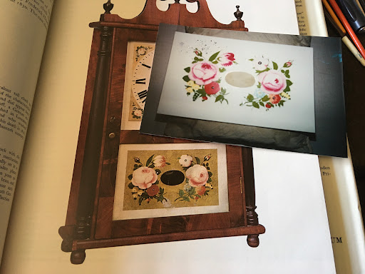 Clock Glass Reverse Painting - Thumbnail