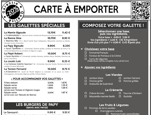 Mamie Bigoude Tours Nord Restaurant A Livrer A Emporter