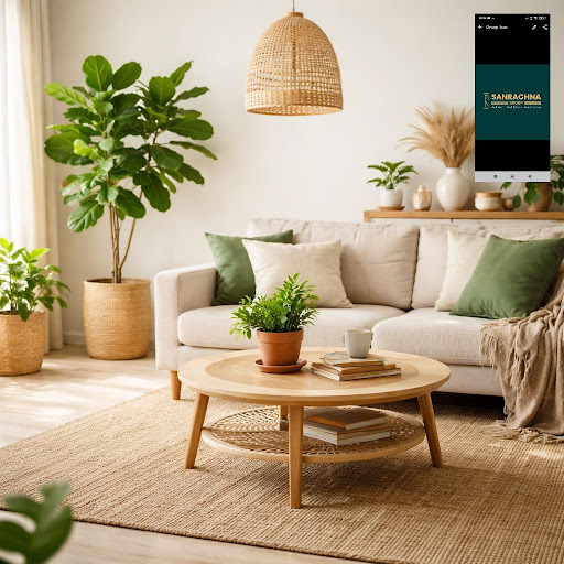 Looking to refresh your home interior design with a greener, healthier touch? At SANRACHNA CREATI… post image