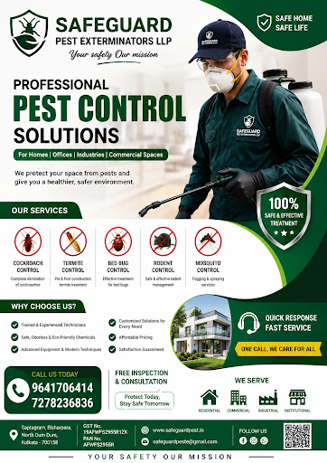 Safeguard Pest Exterminators – Termite & Pest Control Kolkata post image