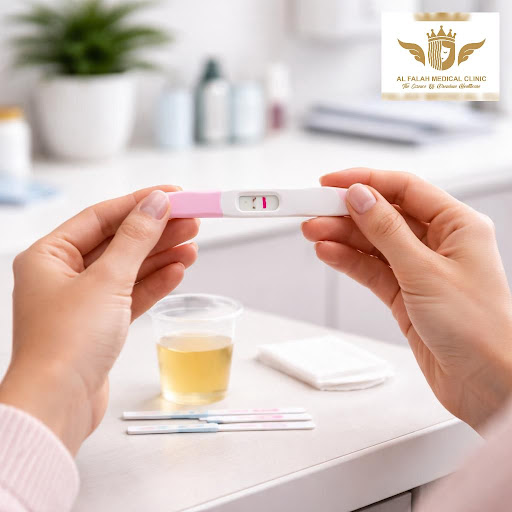 Worried or excited about a possible pregnancy? Visit Al Falah Medical Clinic Naif Aesthetic-Derma… post image
